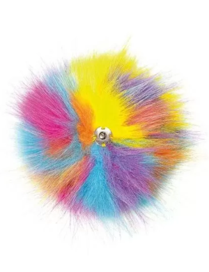 Beechfield® Fur Pom Pom Keyring - Pixie